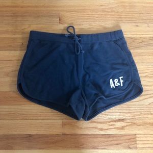 Blue A&F Shorts